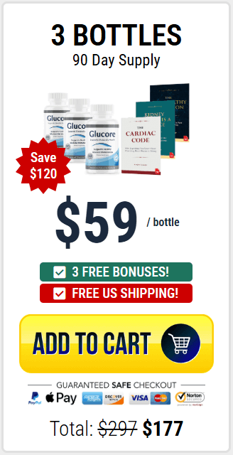 Order Glucore 3 Bottles